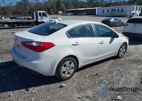 2016 Kia Forte Lx z USA, uszkodzony, nr VIN KNAFK4A61G5615715